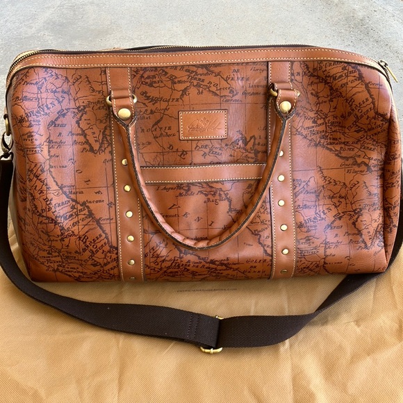 Patricia Nash Bags Patricia Nash Signature Map Milano Leather